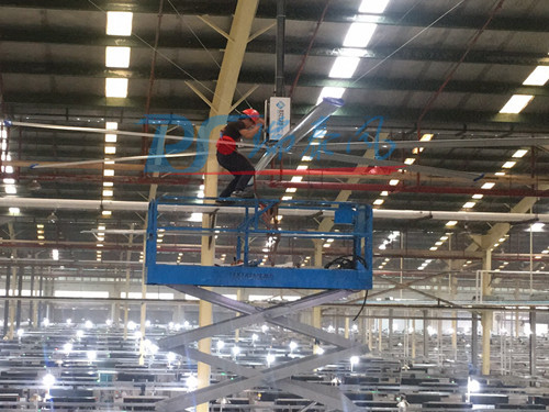 為什么高大型廠房更適合安裝大型工業(yè)吊扇？瑞泰風(fēng)環(huán)?？照{(diào),冷風(fēng)機(jī)
