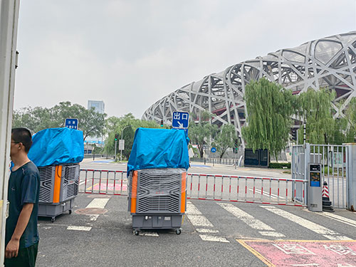 酷暑退散！景區(qū)移動(dòng)冷風(fēng)機(jī)為您撐起‘清涼保護(hù)傘’